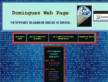 Tablet Screenshot of dominguez-nhhs.com